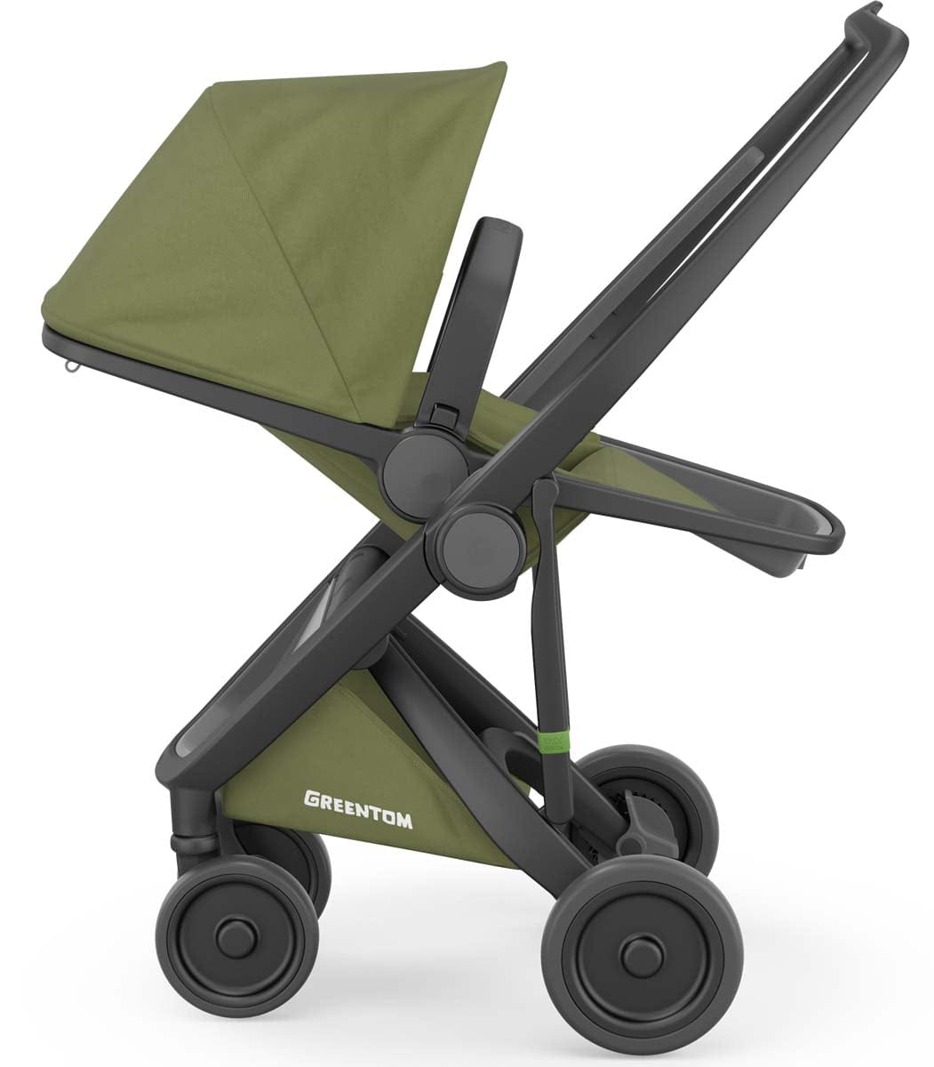 Greentom Reversible Stroller - Black/Olive - 8.71932E+12