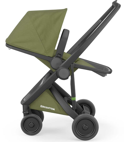 Greentom Reversible Stroller - Black/Olive - 8.71932E+12