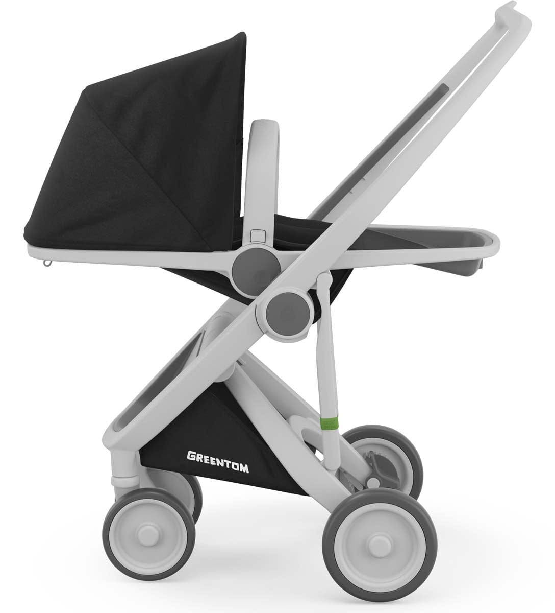 Greentom Reversible Stroller - Grey/Black - 8.71932E+12