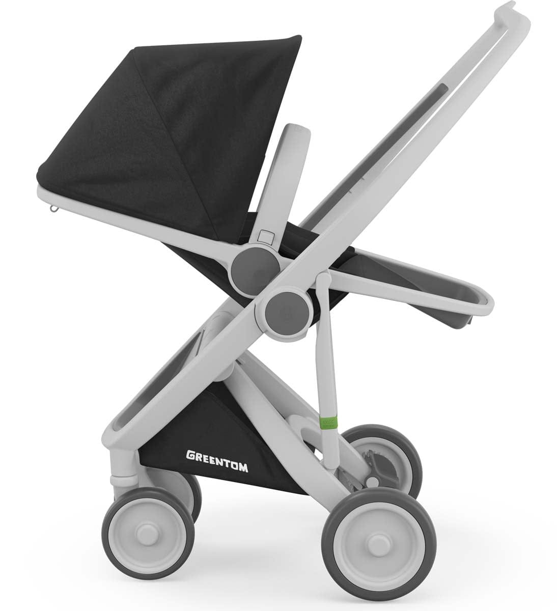 Greentom Reversible Stroller - Grey/Black - 8.71932E+12
