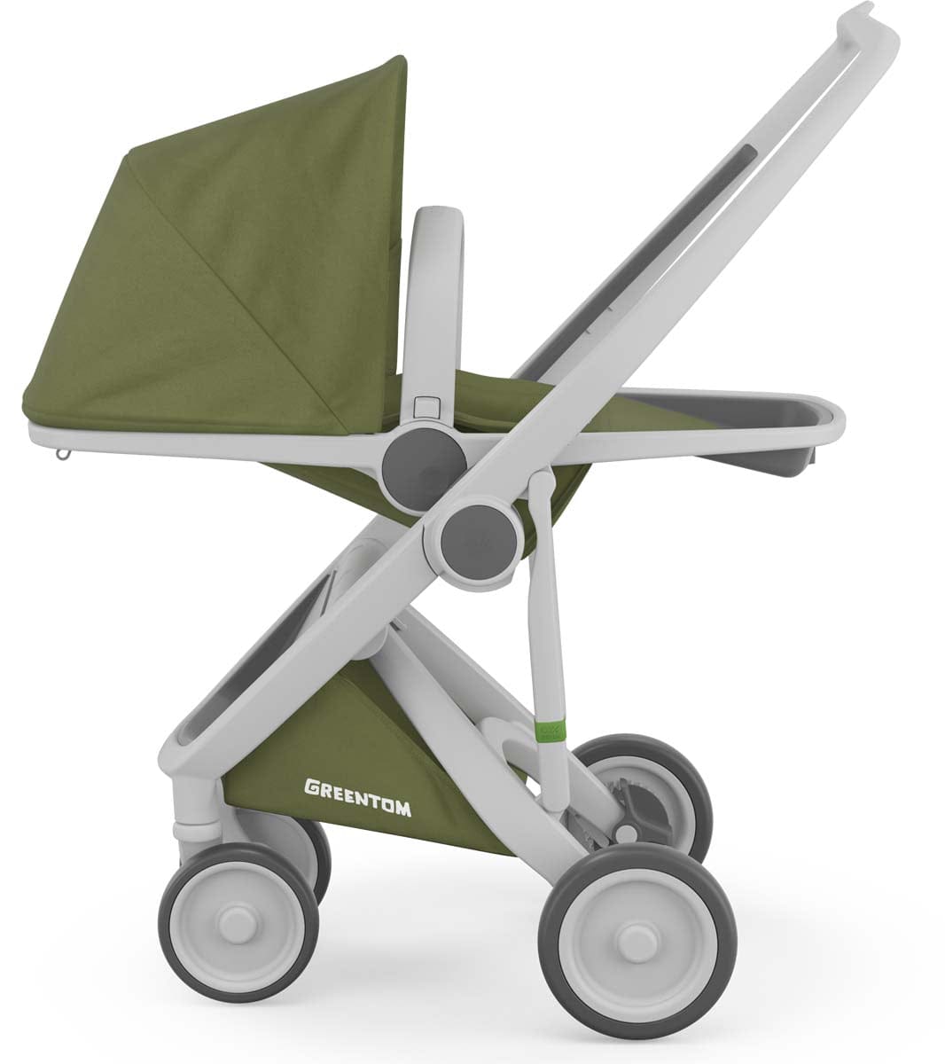 Greentom Reversible Stroller - Grey/Olive - 8.71932E+12