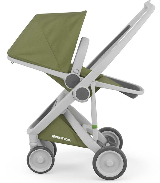 Greentom Reversible Stroller - Grey/Olive - 8.71932E+12