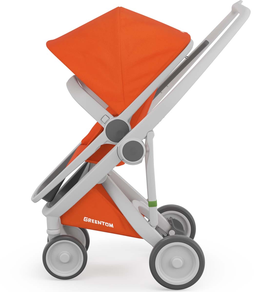 Greentom Reversible Stroller - Grey/Orange - 8.71932E+12