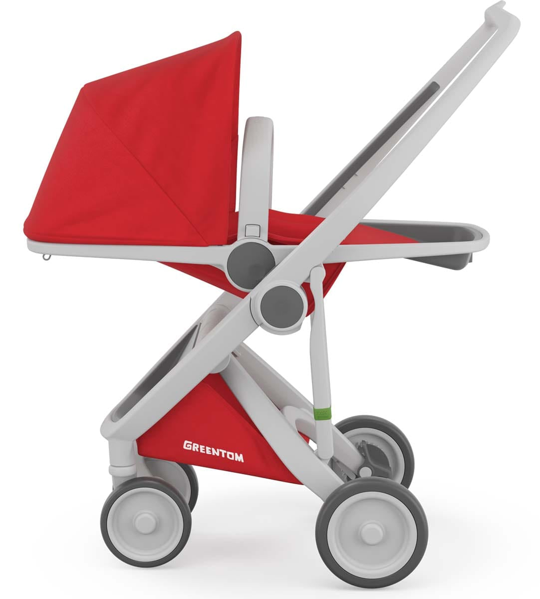 Greentom Reversible Stroller - Grey/Red - 8.71932E+12