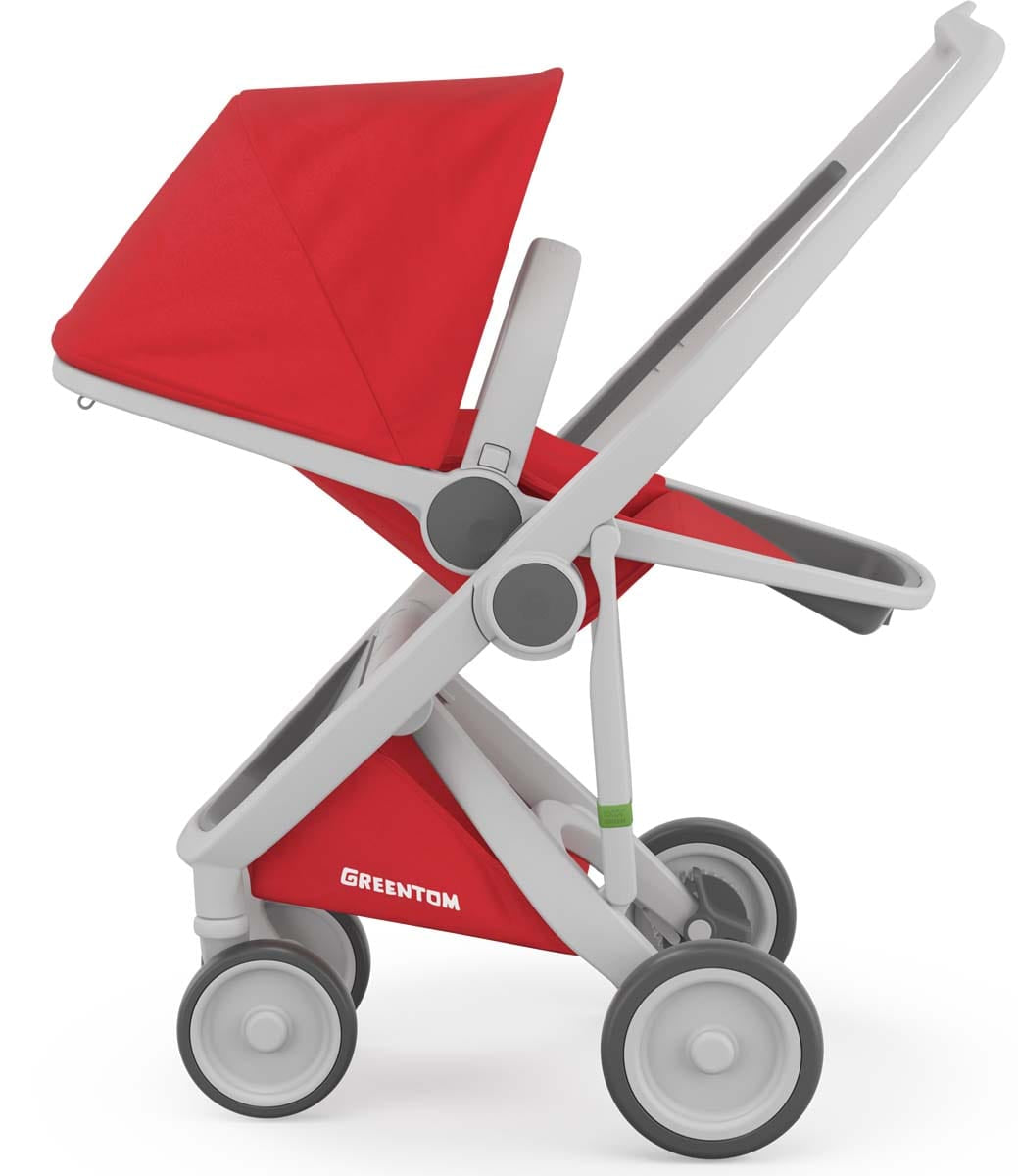 Greentom Reversible Stroller - Grey/Red - 8.71932E+12