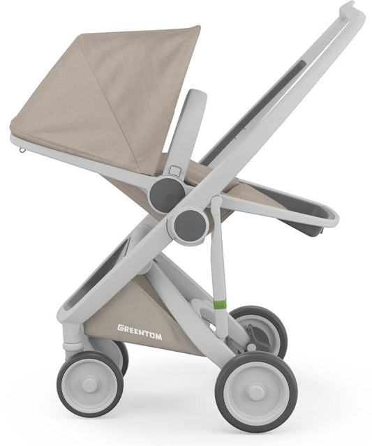 Greentom Reversible Stroller - Grey/Sand - 8.71932E+12