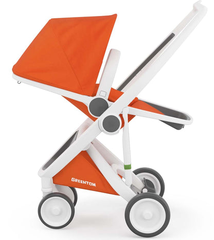 Greentom Reversible Stroller - White/Orange - 8.71932E+12