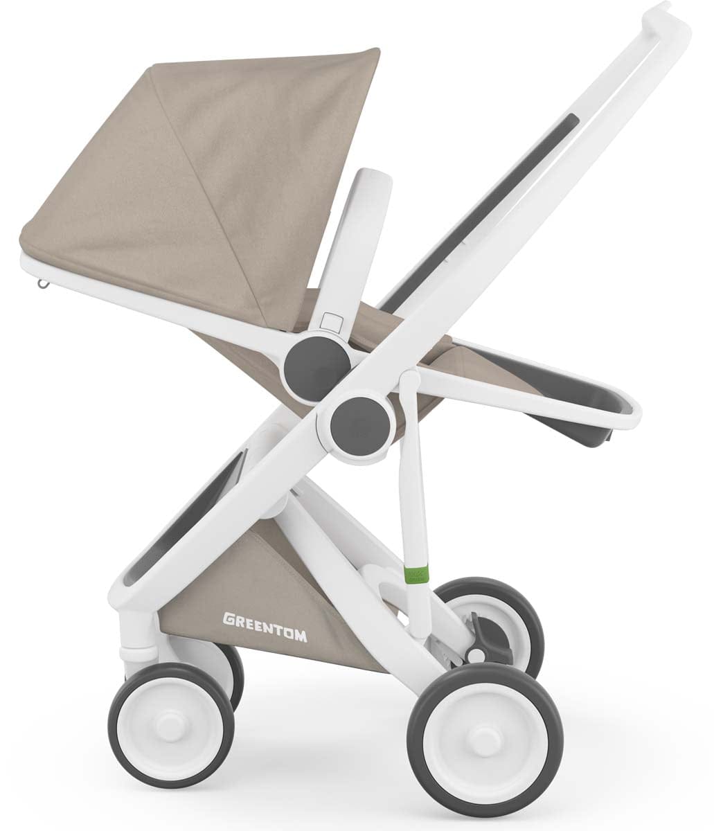 Greentom Reversible Stroller - White/Sand