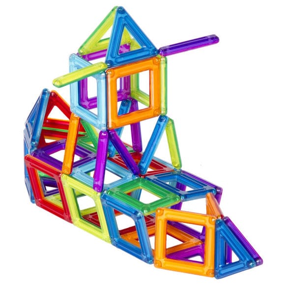 Guidecraft PowerClix Classic Creativity Set, 52pc - G9003