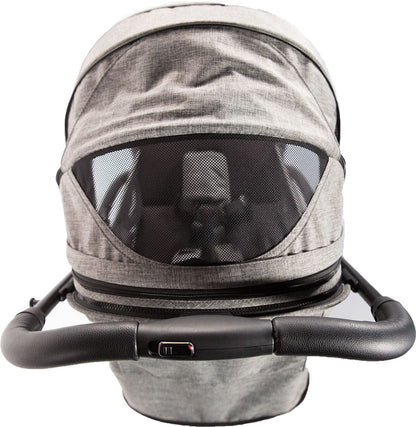 guzzie+Guss Oxygen Compact Stroller - Salt & Pepper - GG030SP