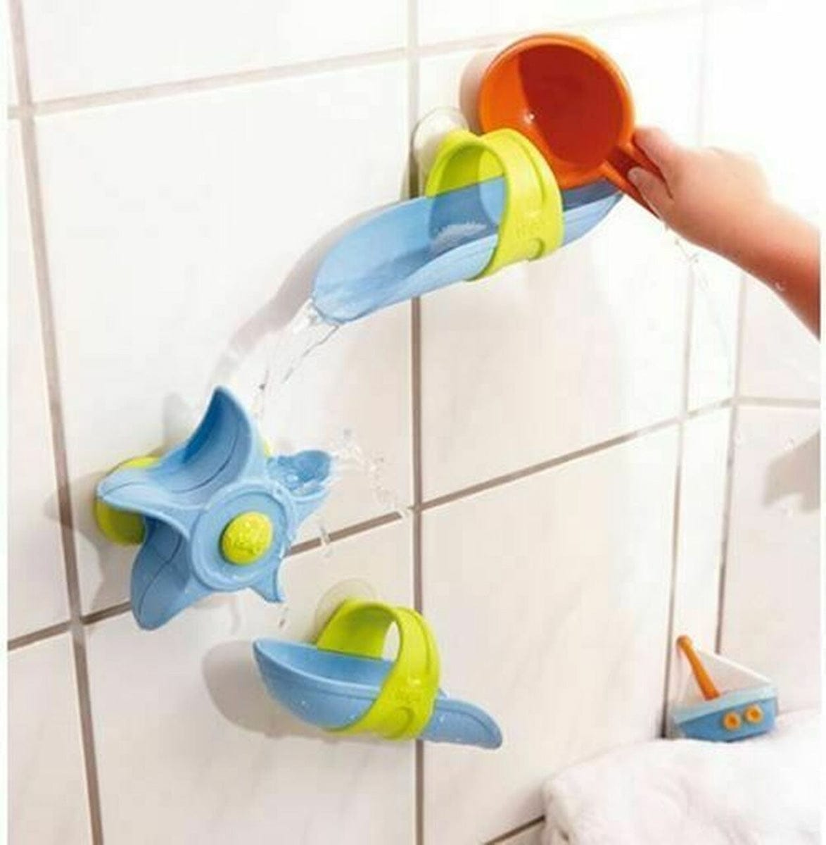 HABA Bathtub Ball Track Set Bath Toy - 300907