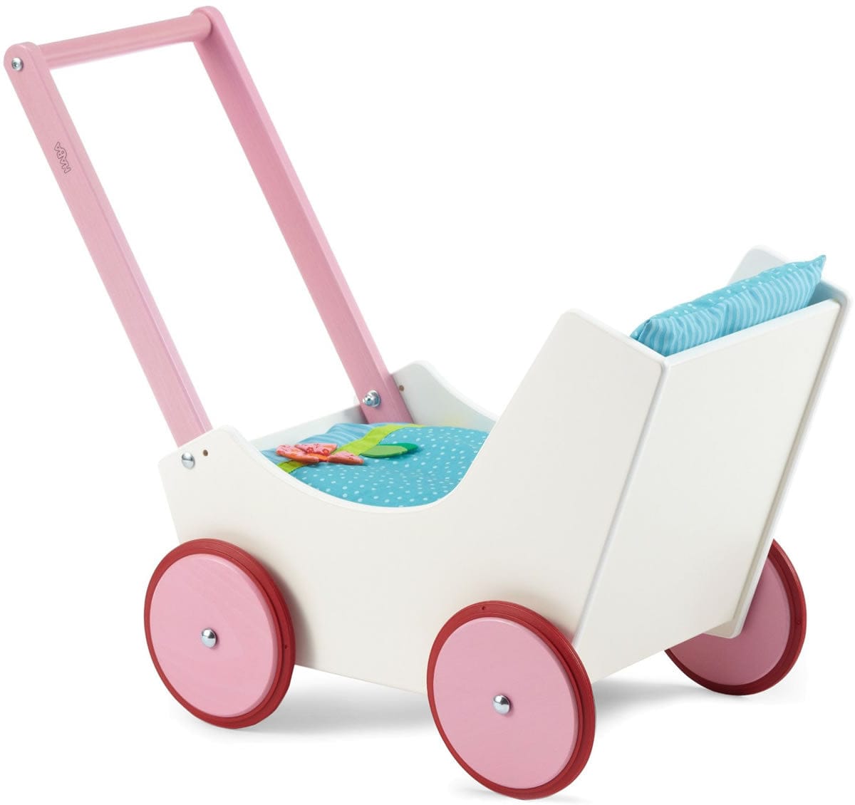 Haba Doll Pram - Flowers - 949