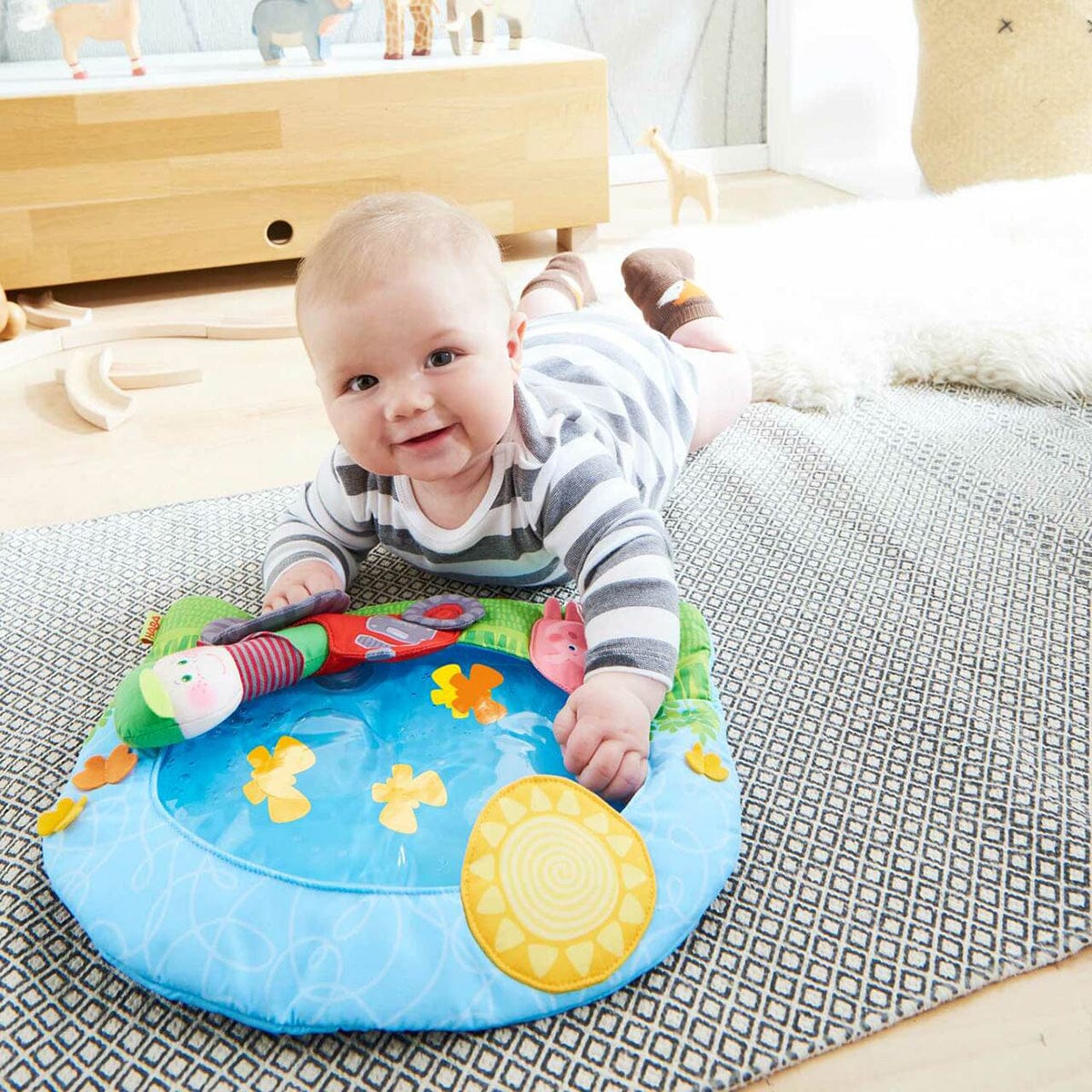 HABA On the Farm Water Play Mat Tummy Time Activity - 305222