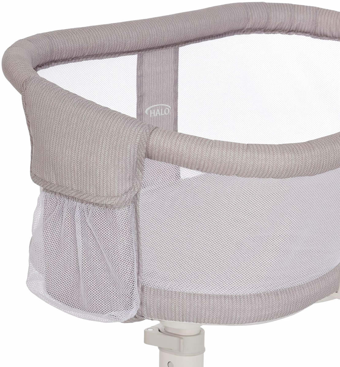 Halo Bassinest Swivel Sleeper Premiere Next Gen - Herringbone - 4419-HALO