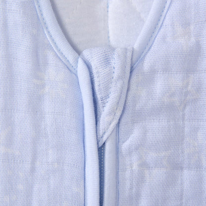 Halo SleepSack Quilted Muslin Swaddle - Constellation Blue (Newborn) - 4068-HALO