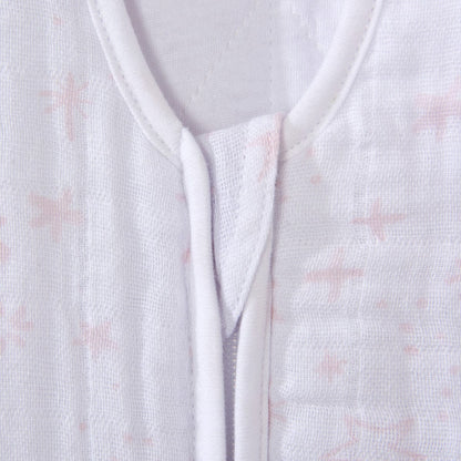 Halo SleepSack Quilted Muslin Swaddle - Constellation Pink (Small) - 4065-HALO