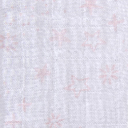 Halo SleepSack Quilted Muslin Swaddle - Constellation Pink (Small) - 4065-HALO