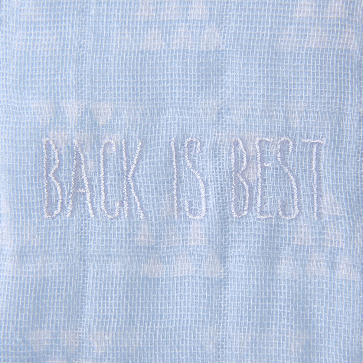 Halo SleepSack Quilted Muslin Wearable Blanket - Pyramid Blue (Medium) - 4075-HALO