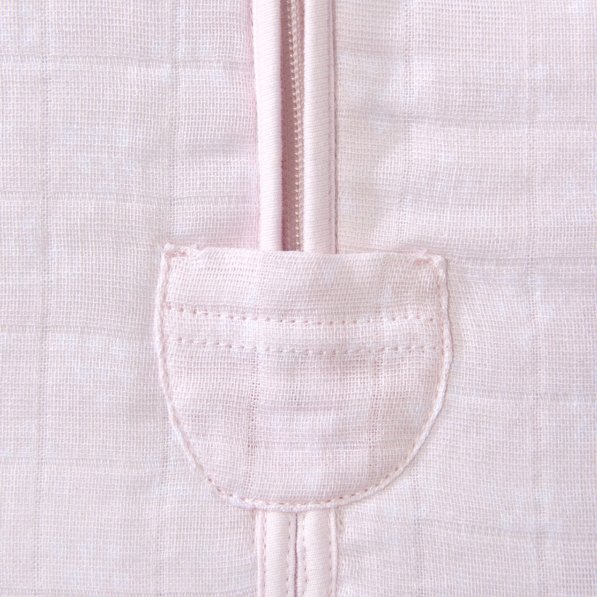 Halo SleepSack Quilted Muslin Wearable Blanket - Pyramid Pink (Medium) - 4071-HALO