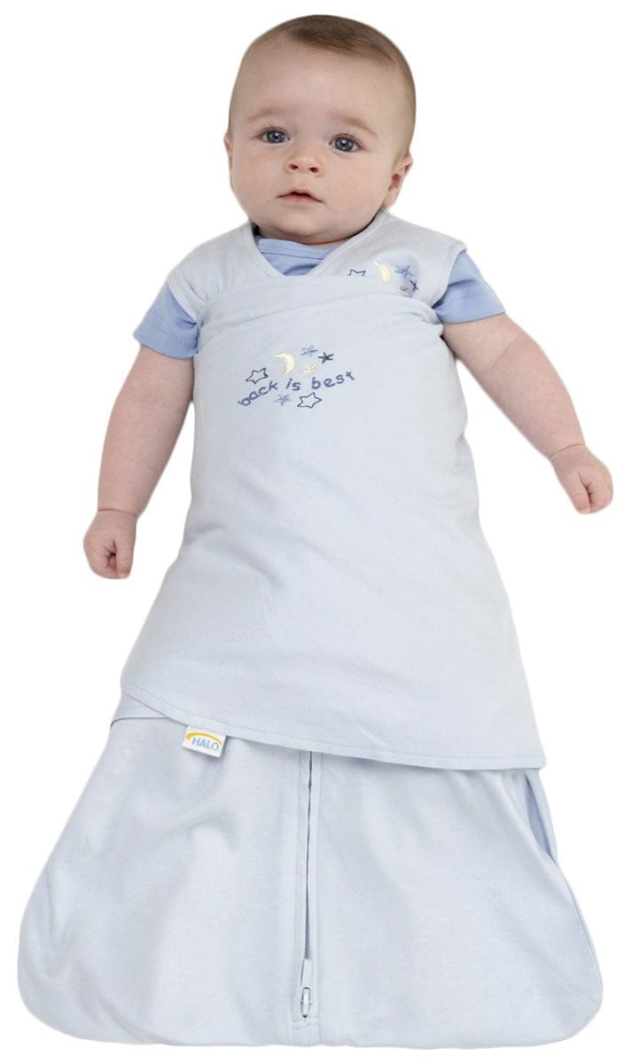 HALO SleepSack Swaddle, Baby Blue, Small - 1599-HALO
