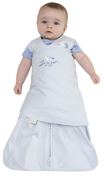 HALO SleepSack Swaddle, Baby Blue, Small - 1599-HALO