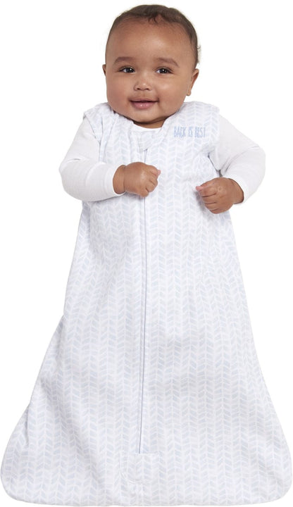 Halo SleepSack Wearable Blanket - Chevron Blue (Small) - 13379-HALO