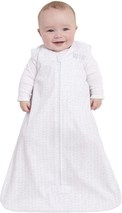 Halo SleepSack Wearable Blanket - Chevron Grey (Small) - 13385-HALO