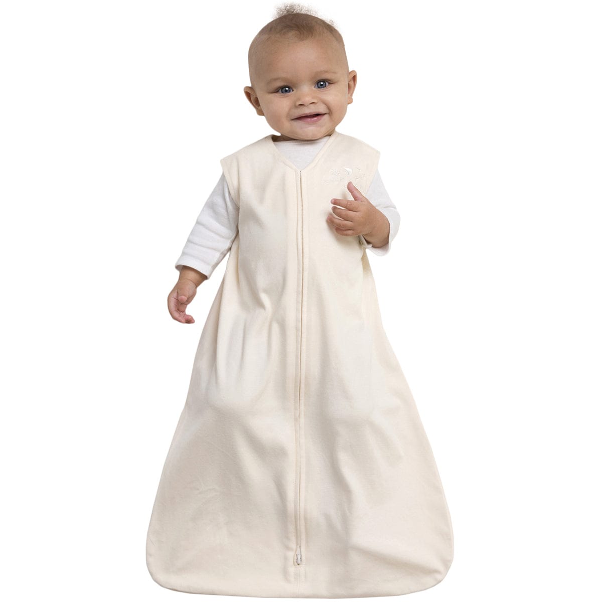 Halo SleepSack 100% Cotton Wearable Blanket in Cream - Medium - 138