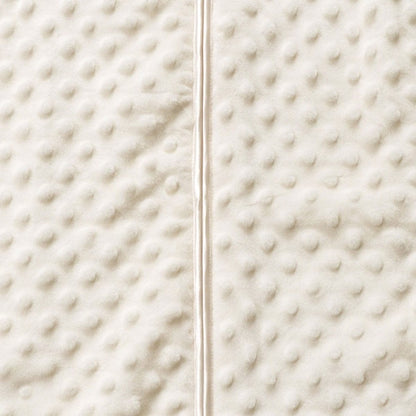 HALO SleepSack Wearable Blanket, Micro-Fleece, Cream Plush Dots, Large - 2879-HALO