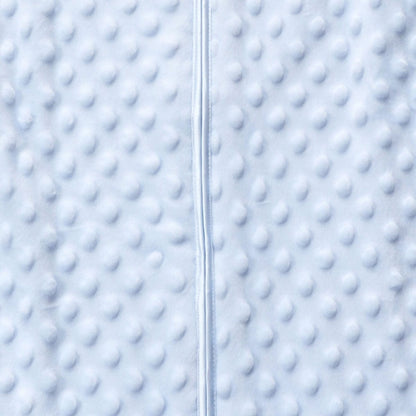 HALO SleepSack Wearable Blanket, Velboa, Blue Plush Dots, Small - 1130-HALO