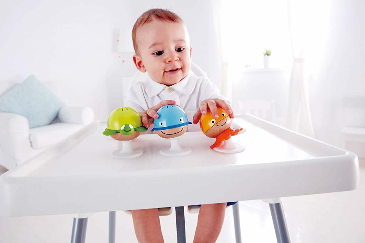 Hape Stay-Put Rattle Set - E0330