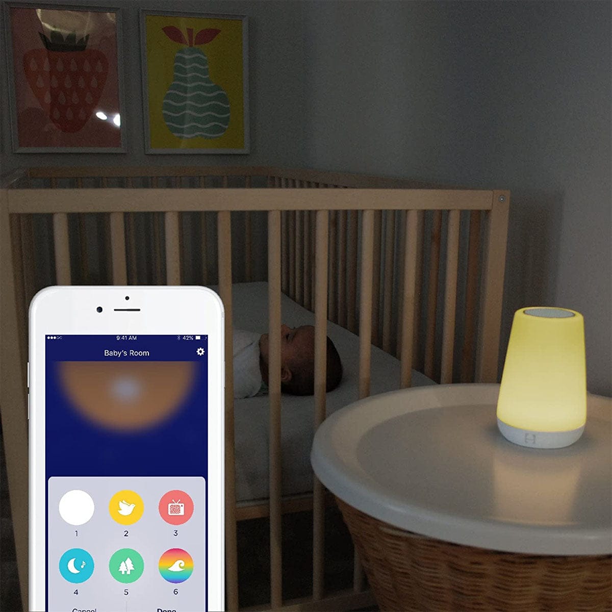 Hatch Baby Rest Sound Machine, Night Light and Time-to-Rise