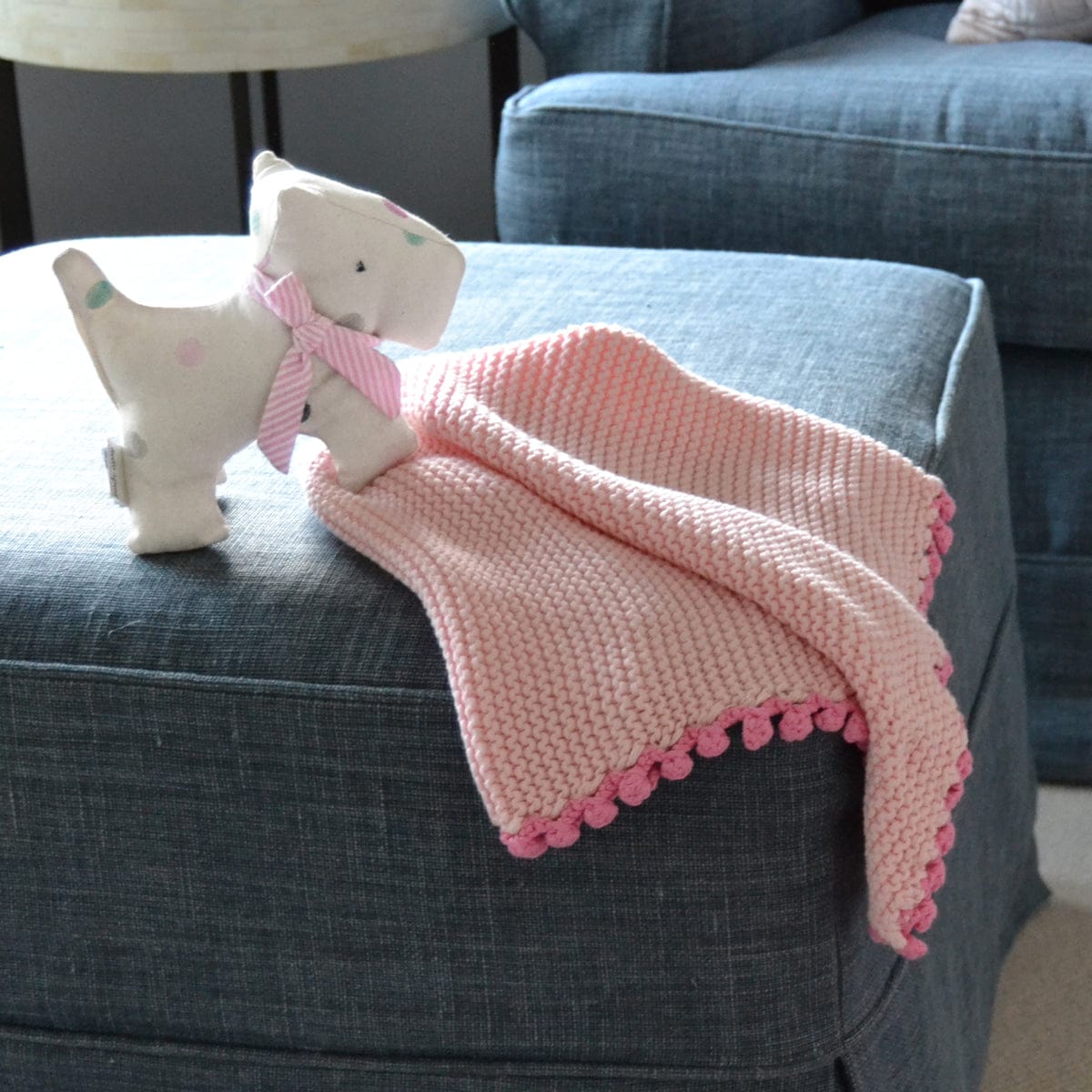 Hello Spud Comfort Blanket - Pink
