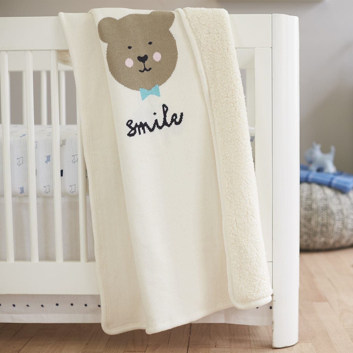 Hello Spud Organic Cotton Fitted Crib Sheet - Boy Scottie Dogs - HS-FCST-000016