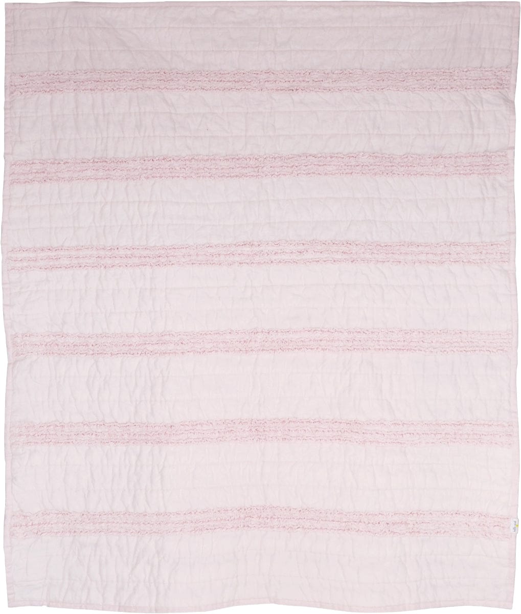 Hello Spud Quilt - Petite Ruffle Pink - HS-BLKT-000043