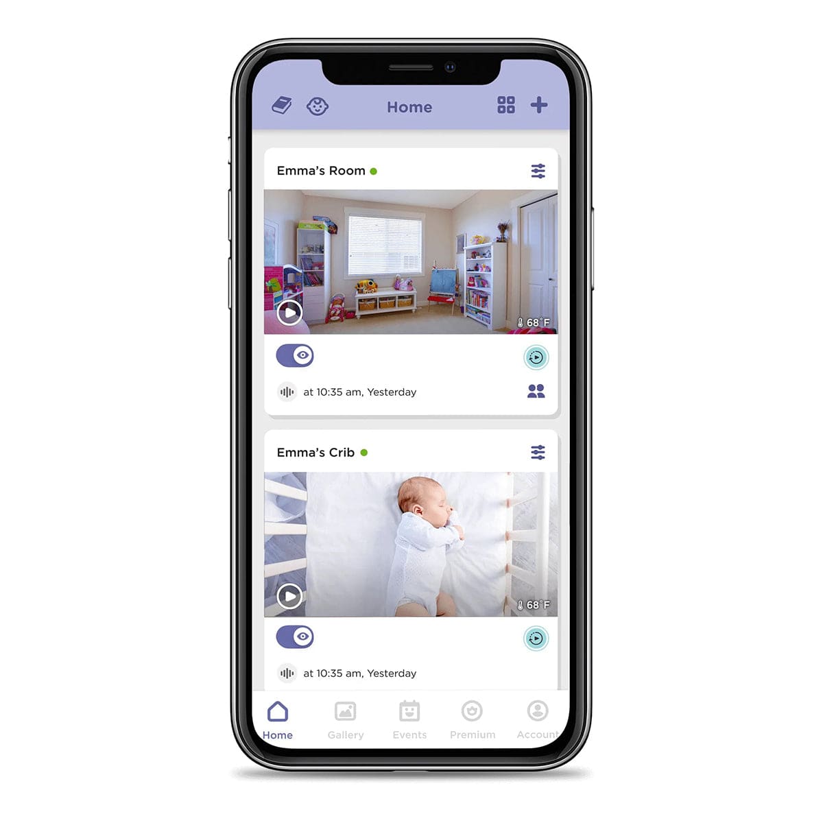 Hubble Connected Nursery Pal Dual Vision Smart Baby Monitor - HCTNPDVX
