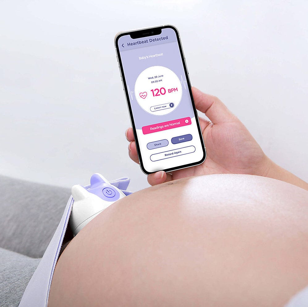 Hubble Connected Roo Prenatal Listening System - Lavender - ROO-LAV