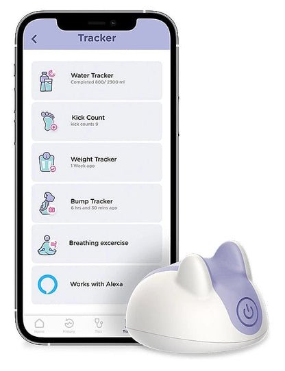 Hubble Connected Roo Prenatal Listening System - Lavender - ROO-LAV