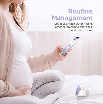 Hubble Connected Roo Prenatal Listening System - Lavender - ROO-LAV