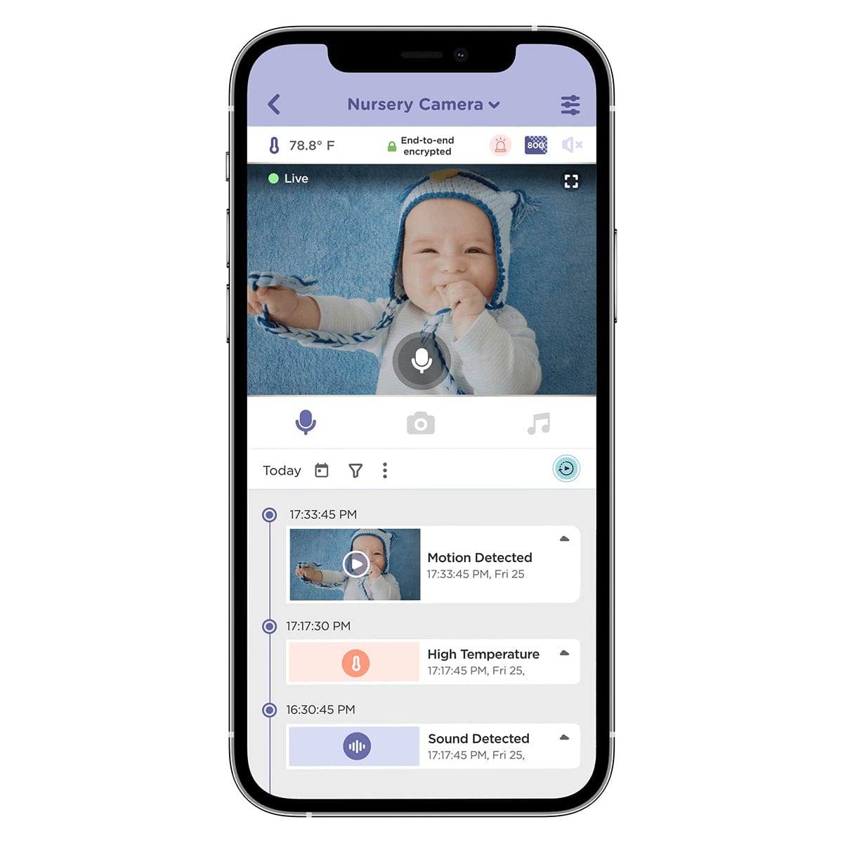 Hubble Connected Nursery Pal Link Premium Smart Baby Monitor - HCSNPLP