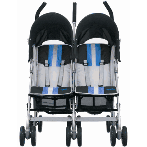 Inglesina Twin Swift Double Stroller 2006 Blu - 1775-ABBUS