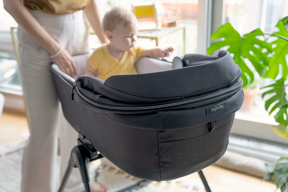 Inglesina Electa Bassinet + Stand - Tribeca Green - AB50P0TBGUS