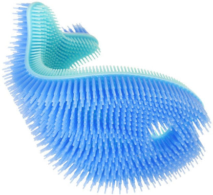 Innobaby Bathin' Smart Bath Scrub, Fish - Blue - SIL-FISH01