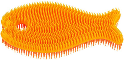 Innobaby Bathin' Smart Bath Scrub, Fish - Gold - SIL-FISH03