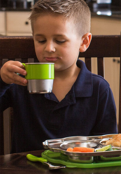 Innobaby Din Din Stainless Cup - Green - DS-CUP03