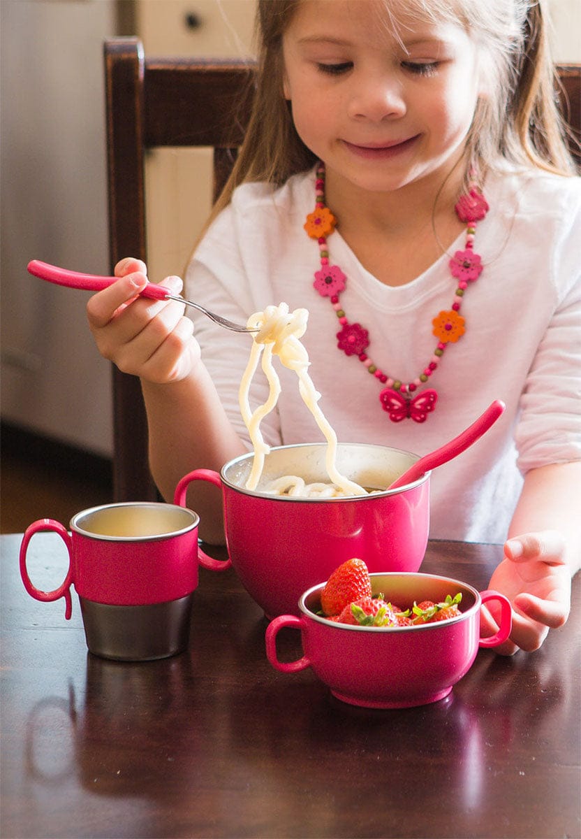 Innobaby Din Din Stainless Cup - Pink - DS-CUP02