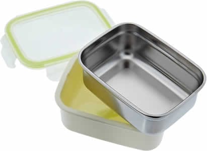 Innobaby Keepin' Fresh Stainless 15 oz Bento - Alligator/Blue - KS-BT-ALLI02