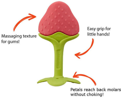 Innobaby Teethin' Smart EZ Grip Teether, Fruit - Berry