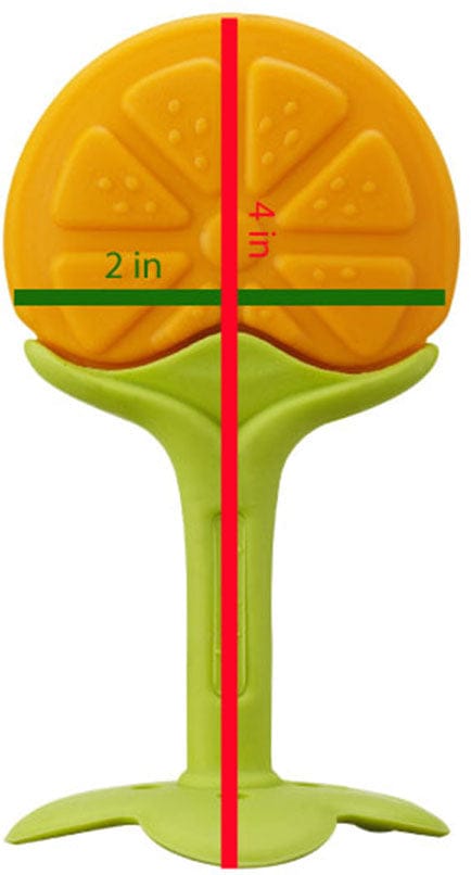 Innobaby Teethin' Smart EZ Grip Teether, Fruit - Citrus