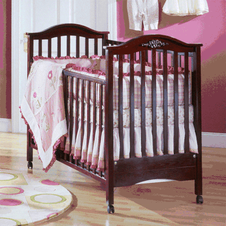 ISSI Division of LAJOBI Mon Cheri Crib in Classic Cherry - 7136054